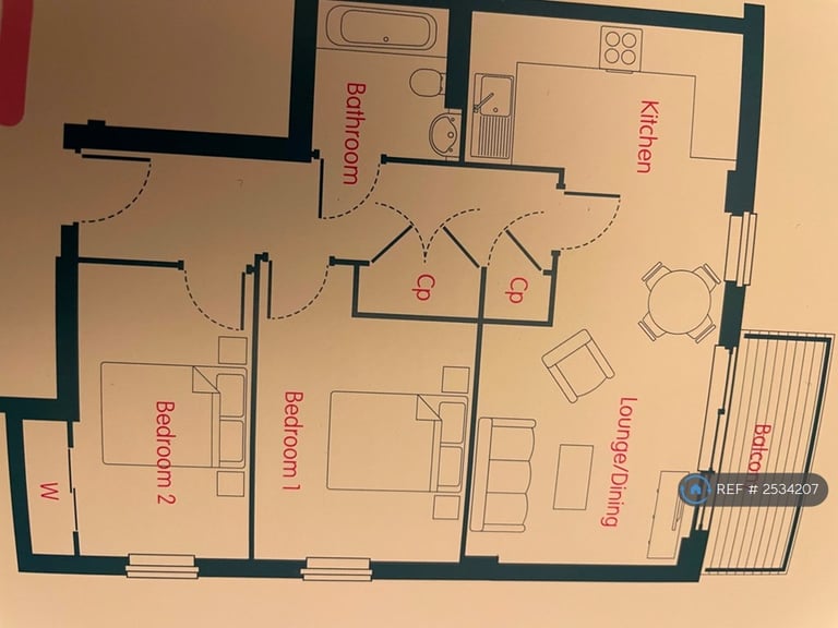 2 bedroom flat in Priory Court, Romford, RM7 (2 bed) (#2534207)
