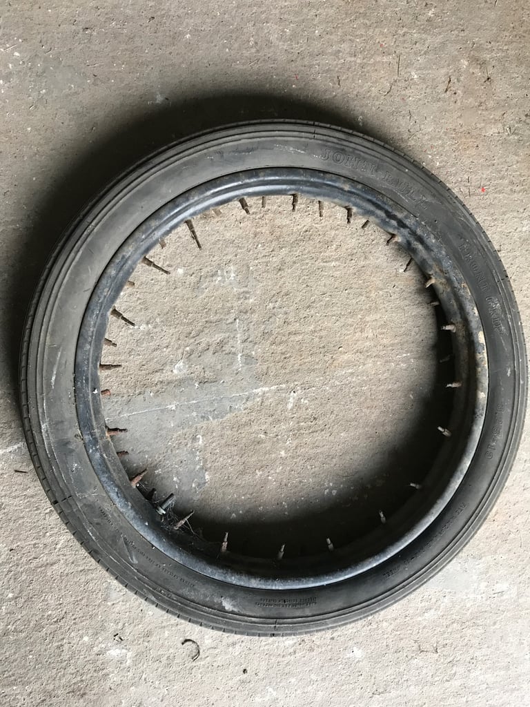 Genuine Rudge Motorcycle Rim 19” x 3.25 “  