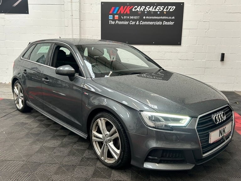 image for 2018 18 AUDI A3 2.0 TDI S LINE SPORTBACK 5DR DIESEL MANUAL EURO 6 (S/S) (150 PS)