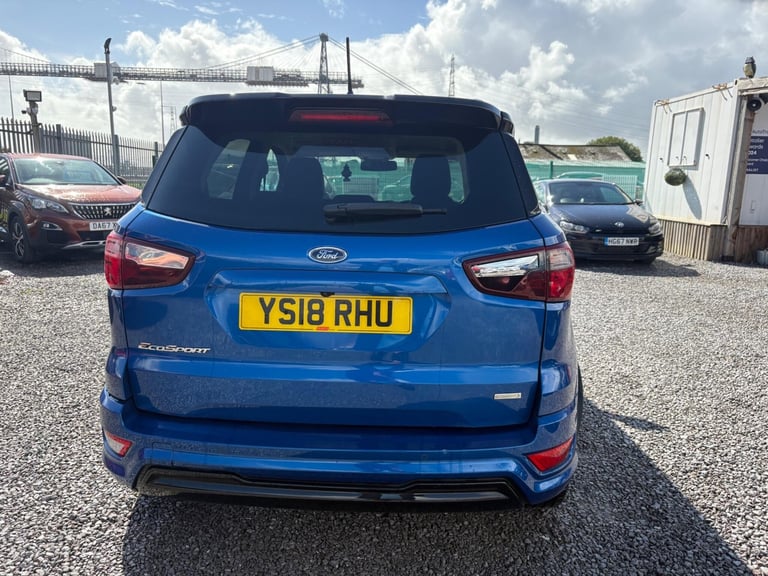 2018 Ford Ecosport 1.0T EcoBoost ST-Line Euro 6 (s/s) 5dr HATCHBACK Petrol Manual