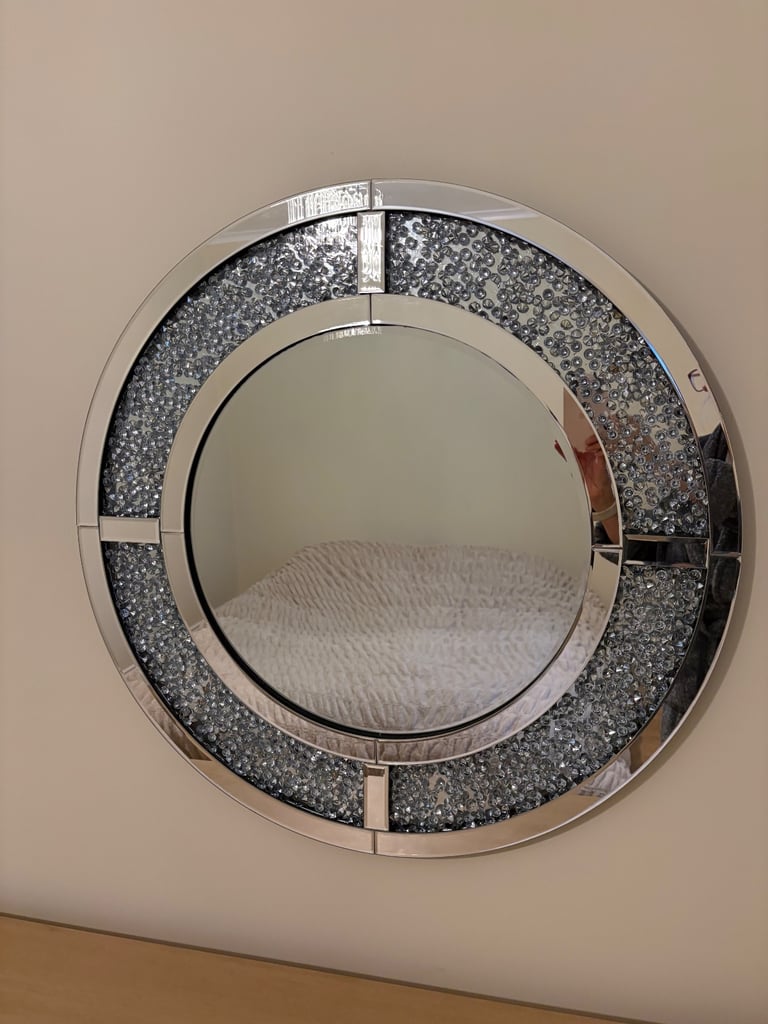image for Glass Round Mirror