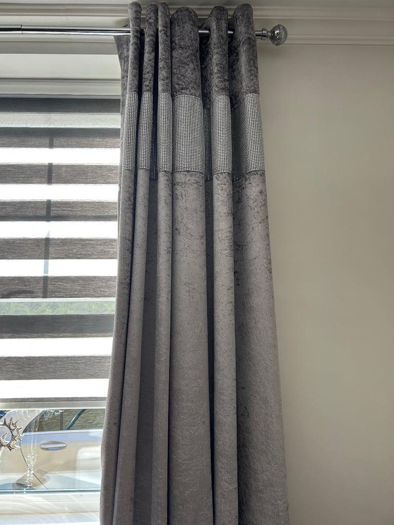 image for Silver grey curtains