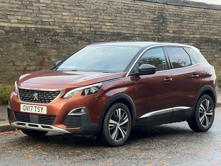 2017 Peugeot 3008 1.6 BlueHDi 120 GT Line 5dr HATCHBACK Diesel Manual