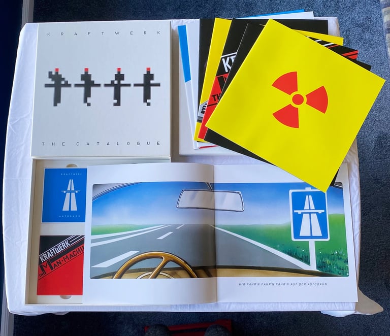 KRAFTWERK - THE CATALOGUE 8CD + BOOKS 2009