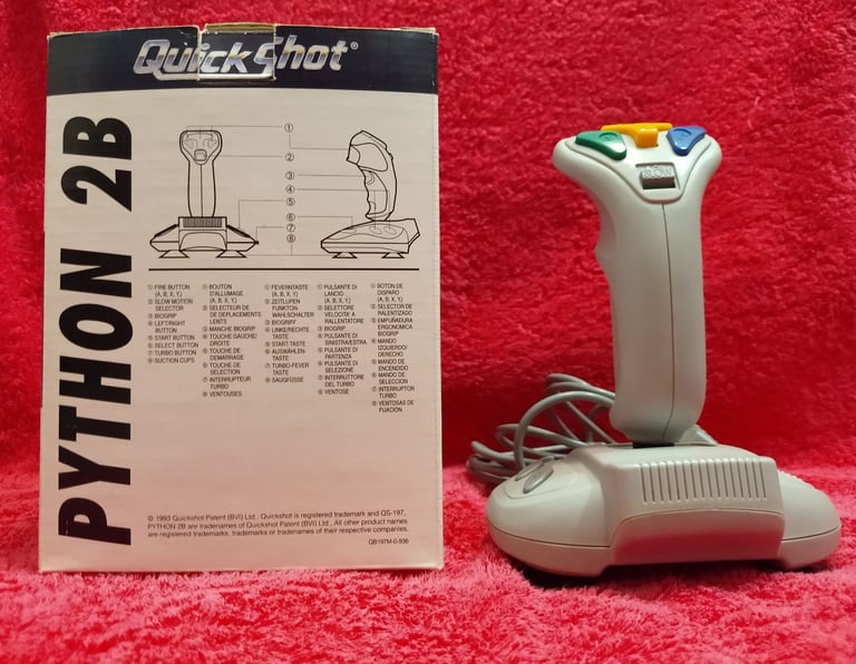 Nintendo SNES Joystick – Quickshot Python 2B (QS-197) - BOXED