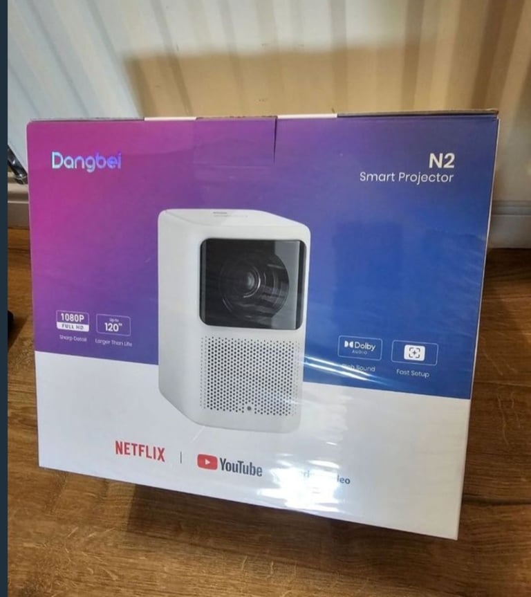 image for Dangbei n2 native 1080p lcd projector and stand