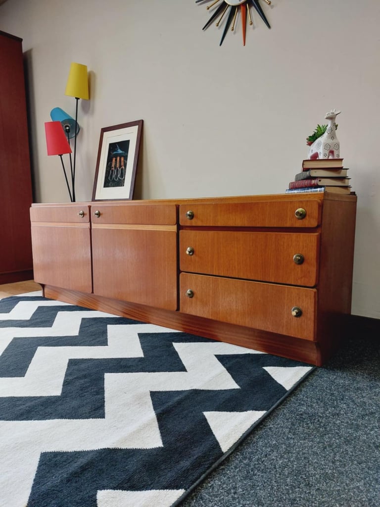 Mid Century Teak Sideboard by Macintosh Vintage Retro Danish Styl