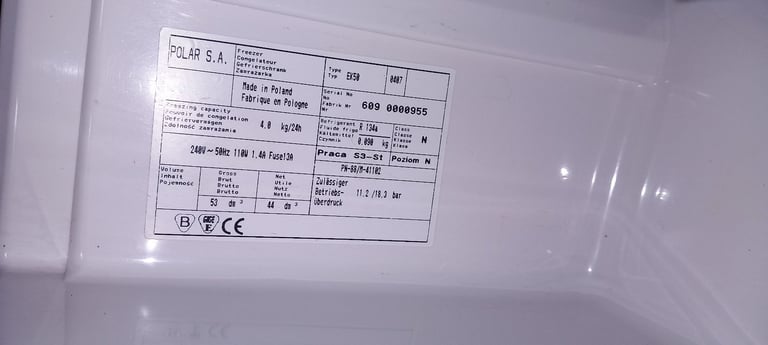 Table top freezer