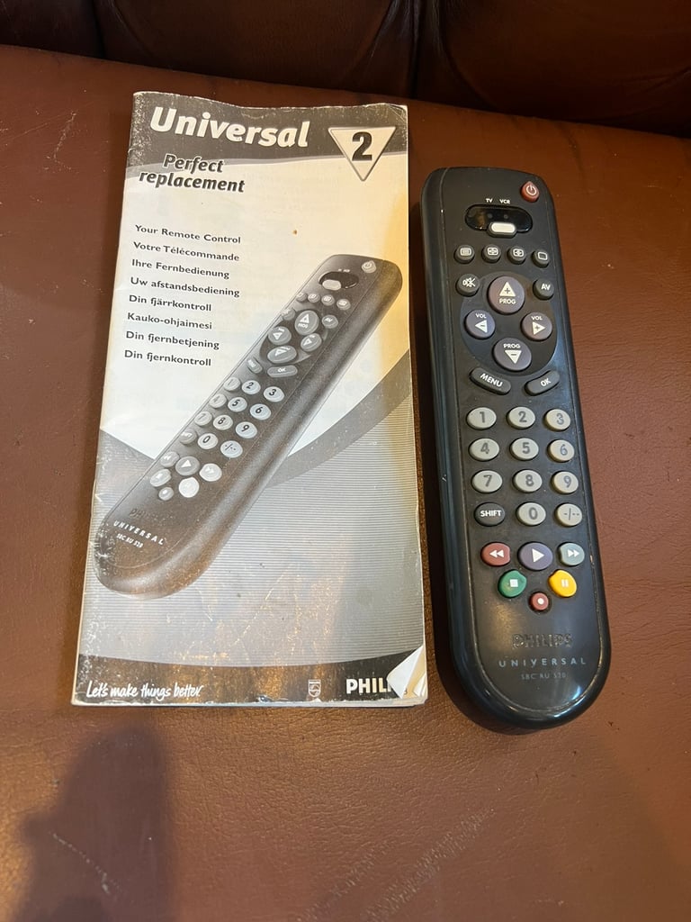 Philips Universal SBC RU 520 replacement TV remote | in Epsom, Surrey |  Gumtree