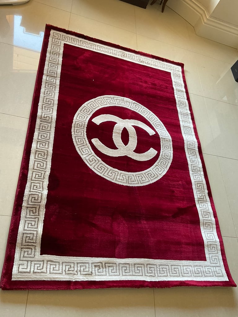Brand new beautiful luxury channel rugs red size 180x120cm £65