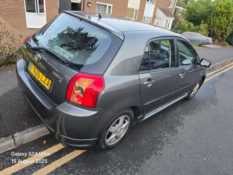 Toyota, COROLLA, Hatchback, 2005, Manual, 1598 (cc), 5 doors