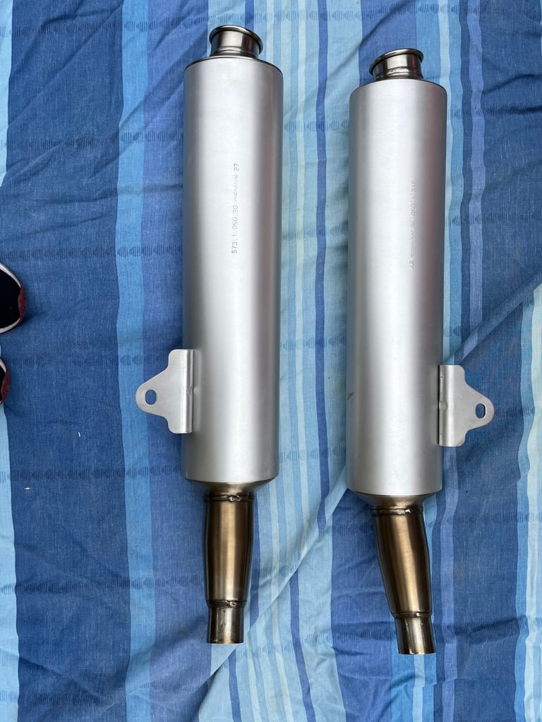 Ducati monster 695 OEM exhaust muffler system