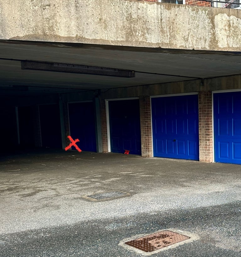 Secure, dry, undercover garage to rent for private use