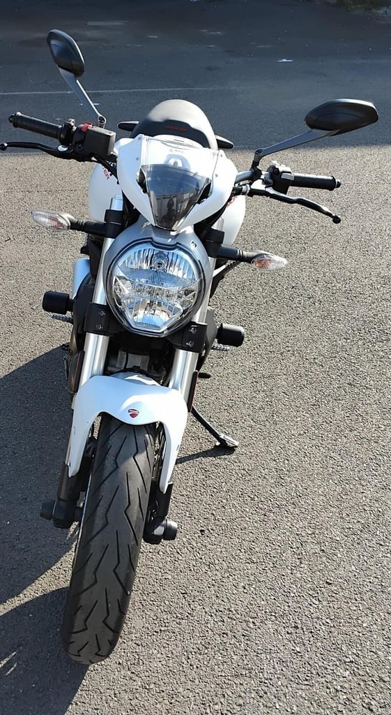 2019 69 DUCATI MONSTER M797 WHITE 10k MILES CLEAN NAKED HPI CLEAR ROADTSER