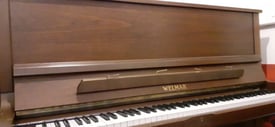 Welmar 126 c1999 Traditional large upright piano Satin wood U1 rival *video*