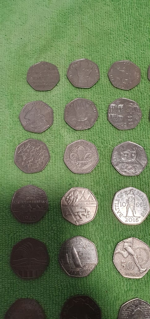 Rare 50p coin