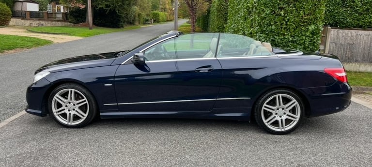 2012 MERCEDES-BENZ E250 CDi SPORT AUTO CONVERTIBLE FULL MOT JUST SERVICED LOVELY