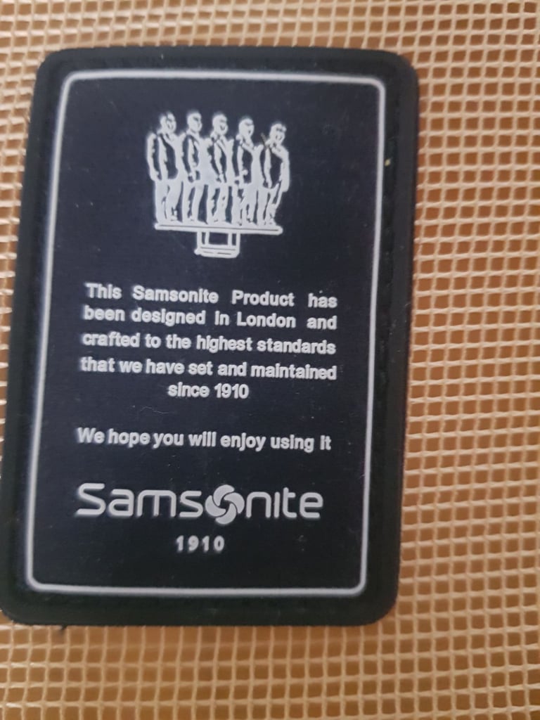 Samsonite Aluminium Extendable 4 Wheel Suitcase