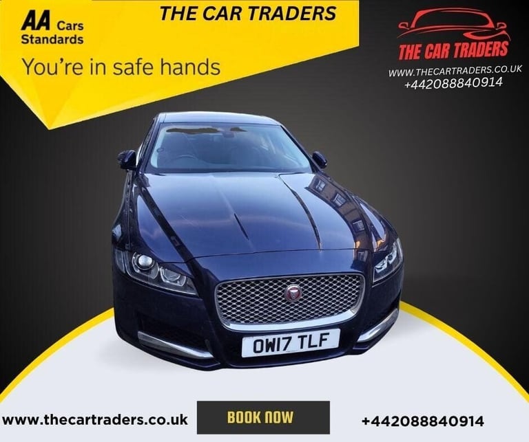2017 Jaguar XF 3.0d V6 Portfolio 4dr Auto SALOON DIESEL Automatic