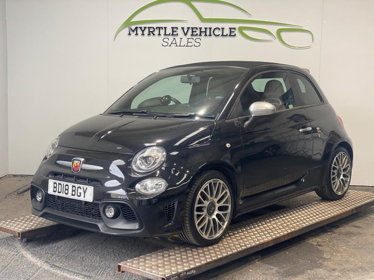 2018 Abarth 595 1.4 T-Jet Turismo Cabrio Auto Euro 6 2dr CONVERTIBLE Petrol Automatic