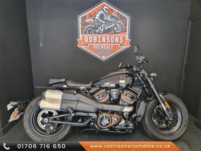 image for HARLEY-DAVIDSON 1252 SPORTSTER S 202171 plate with 1830 miles