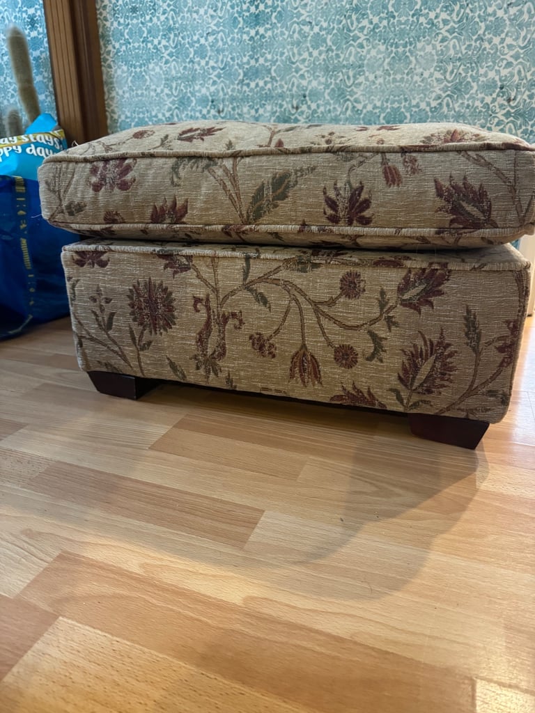 image for Large pouffe/ footstall