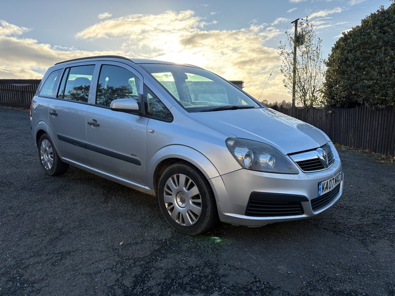 Vauxhall, ZAFIRA, MPV, 2007, Manual, 1598 (cc), 5 doors