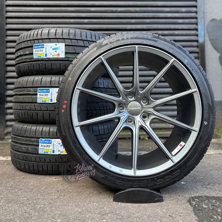 VW Transporter T5 T6 20” Alloys New Staggered Veemann Wheels & Tyres