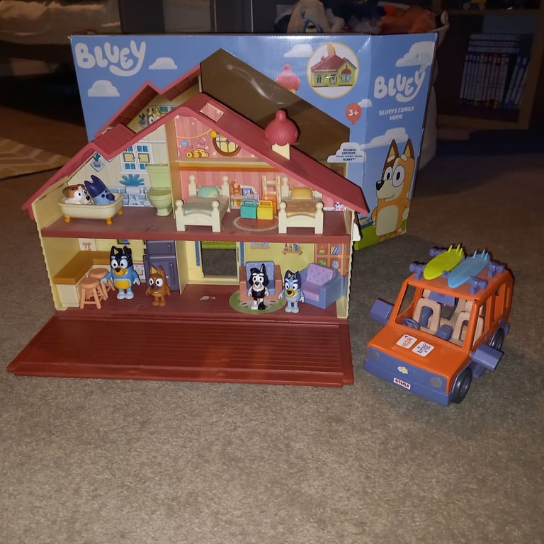 image for Bluey House and Car