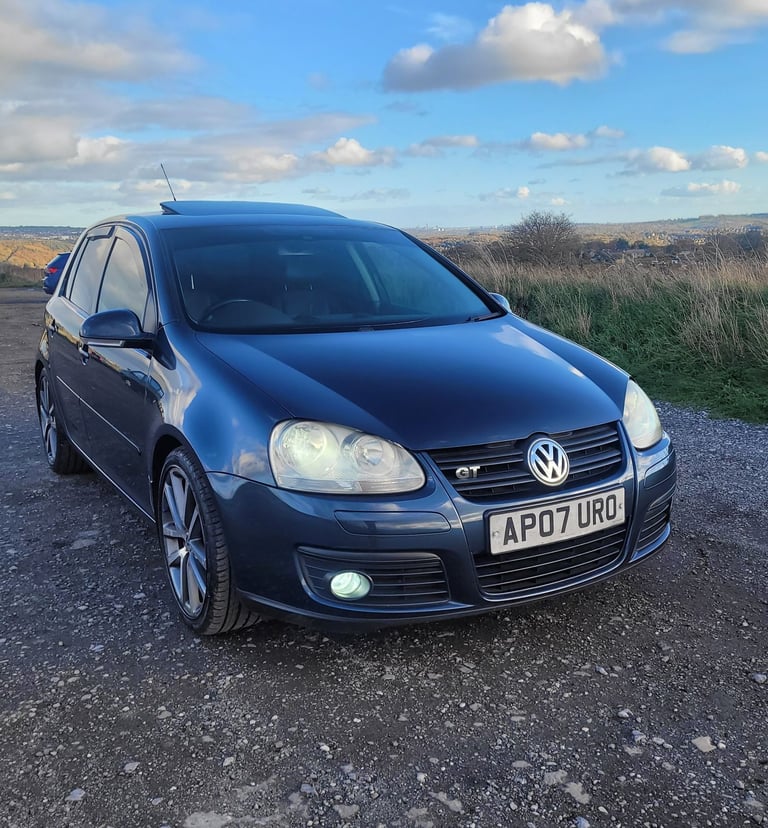 2007 Golf GT Sport 170, 2.0 Tdi, Diesel. 6 Speed Manual, 5 Door, With Sunroof.