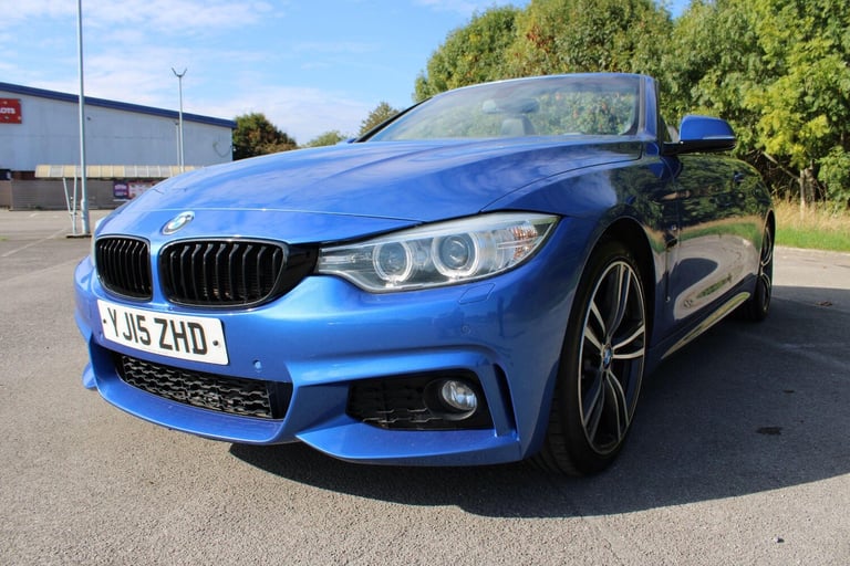 2015 BMW 4 Series 3.0 430d M Sport Auto Euro 6 (s/s) 2dr CONVERTIBLE Diesel Automatic