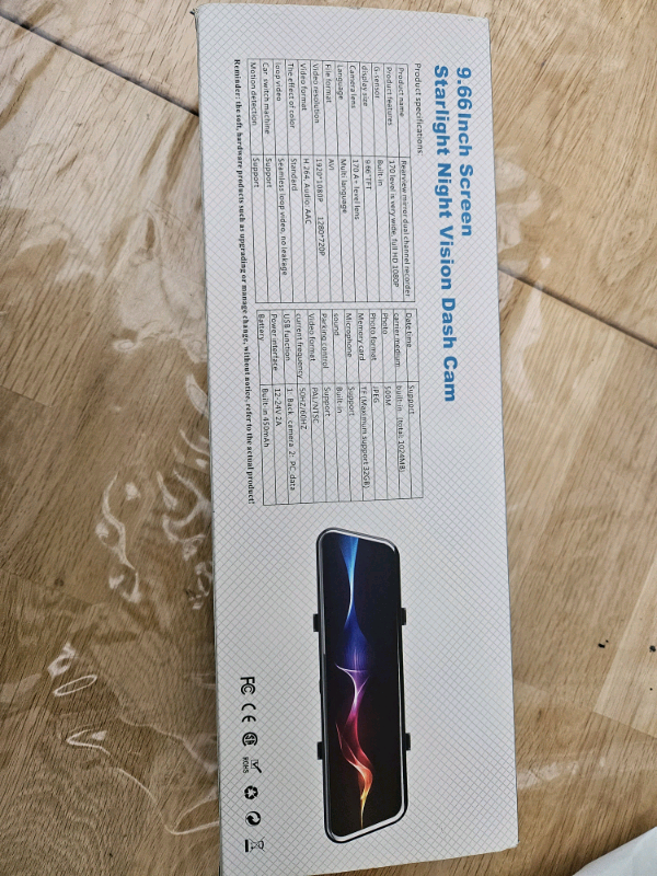  Car mirror dashcam ,