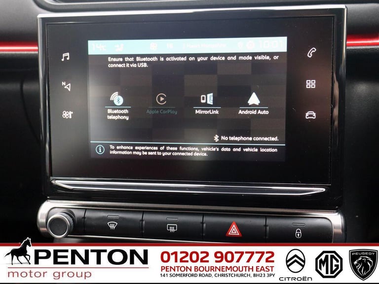 2019 Citroen C3 1.2 PureTech Feel Euro 6 (s/s) 5dr HATCHBACK Petrol Manual
