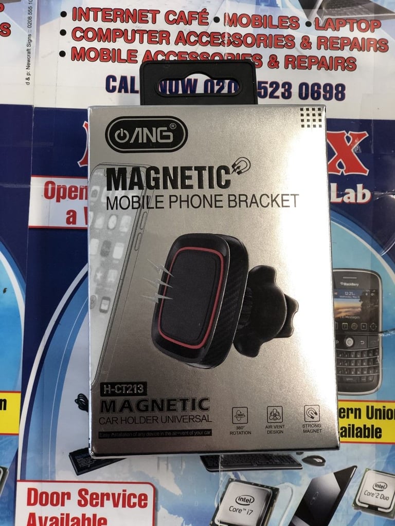 ANG Universal Short Air vent Car Magnet Holder