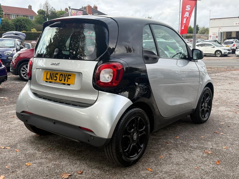 2015 smart fortwo 0.9T Prime (Premium) Euro 6 (s/s) 2dr Coupe Petrol Manual