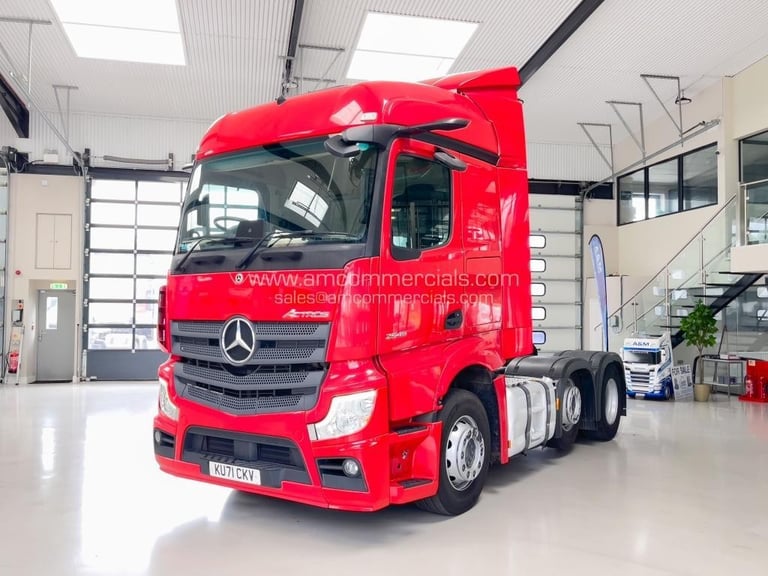2022 (71) MERCEDES-BENZ ACTROS 2545 STREAMSPACE 6X2 MIDLIFT