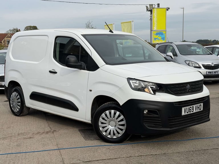 2019 Peugeot Partner 1.5 Partner Professional L1 Blue HDi Panel Van Diesel Manual