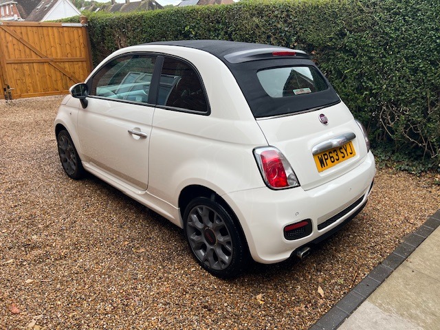 2013 Fiat 500C 1.2 S 2dr CONVERTIBLE Petrol Manual