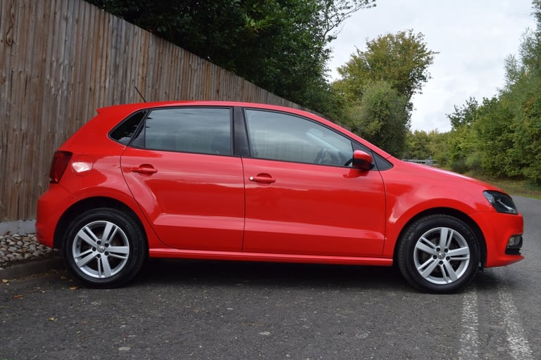 VOLKSWAGEN POLO 1.4 TDI BlueMotion Tech Match Red Manual Diesel 2016