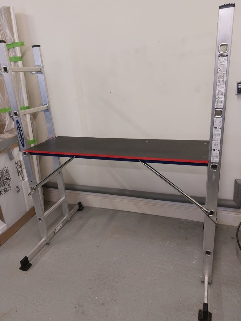 image for Werner 5 in 1 ladder with platform