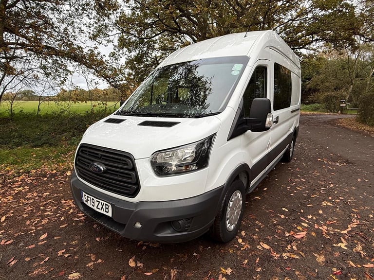 2019 Ford Transit 350 l3 h3 welfare van crew cab ideal camper conversion euro6  PANEL VAN Diesel ...