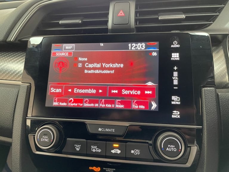 2018 Honda Civic 1.5 VTEC Turbo Sport Hatchback 5dr Petrol Manual Euro 6 (s/s) (182 ps) Hatchback...