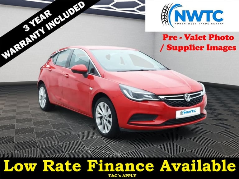 image for 2017 Vauxhall Astra 1.4i Turbo Design Hatchback 5dr Petrol Auto Euro 6 (s/s) (150 ps) F/S/H!1 1 H...