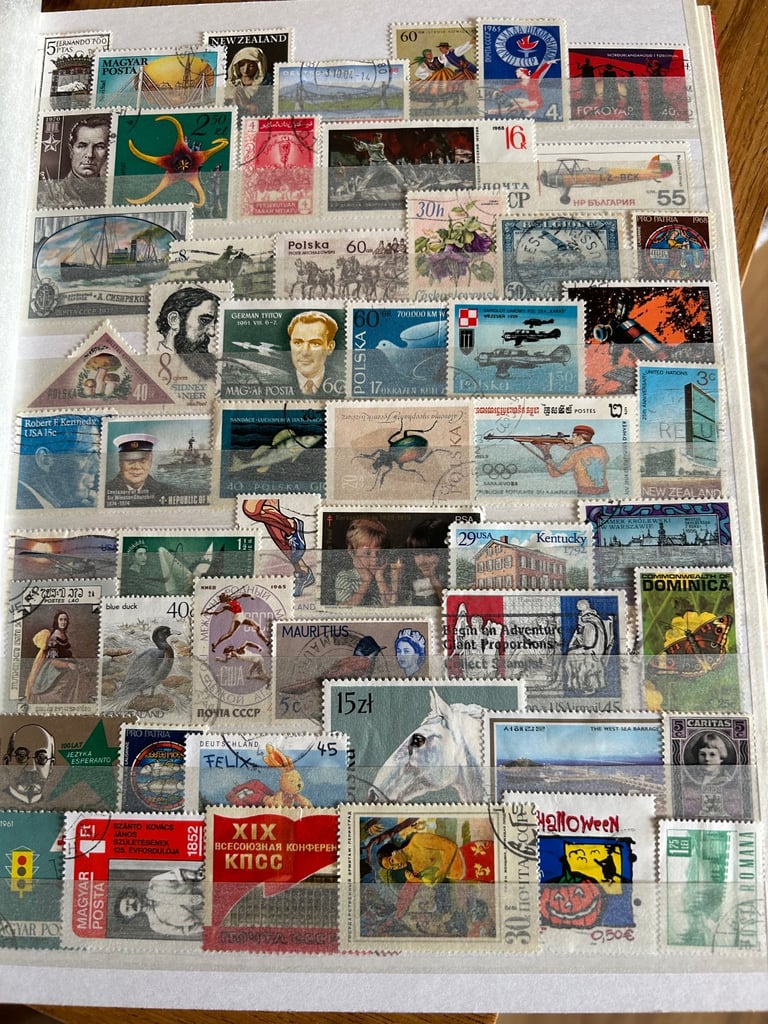 Stamp  collection 