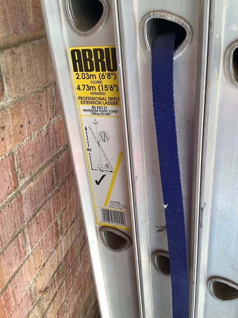 ABRU Triple Extension Ladder 
