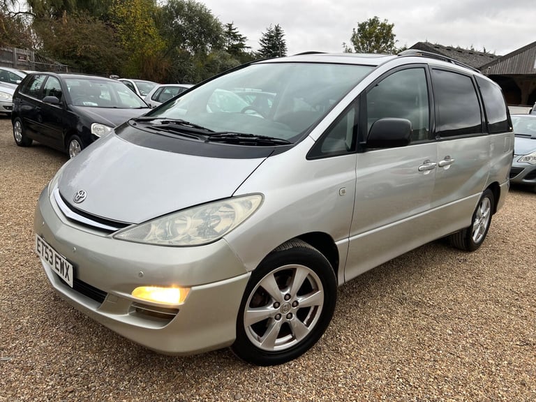 2004 Toyota Previa 2.4 VVTi T Spirit 7 seats 5dr Auto MPV PETROL Automatic
