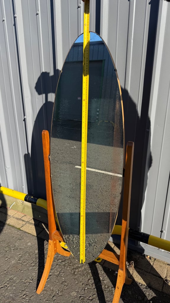 image for Mid century full length mirror 