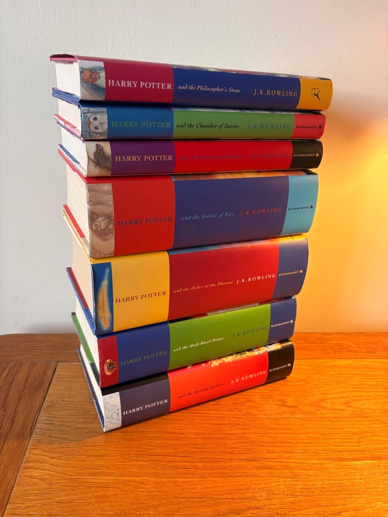 Harry Potter complete set of hardbacks