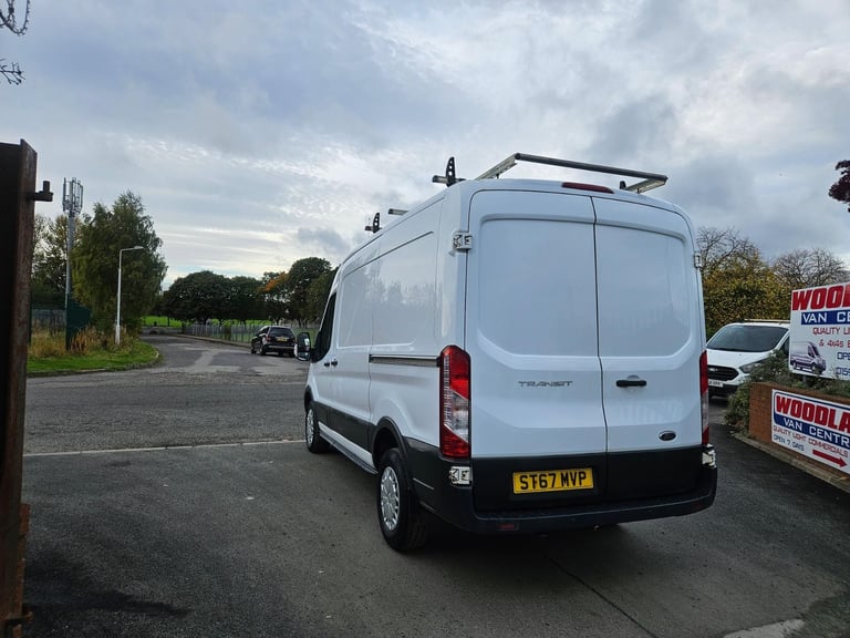 2018 ON 67 PLATE FORD TRANSIT 350 MWB RWD L2H2 DIESEL VAN 76K ULEZ FREE ZONE