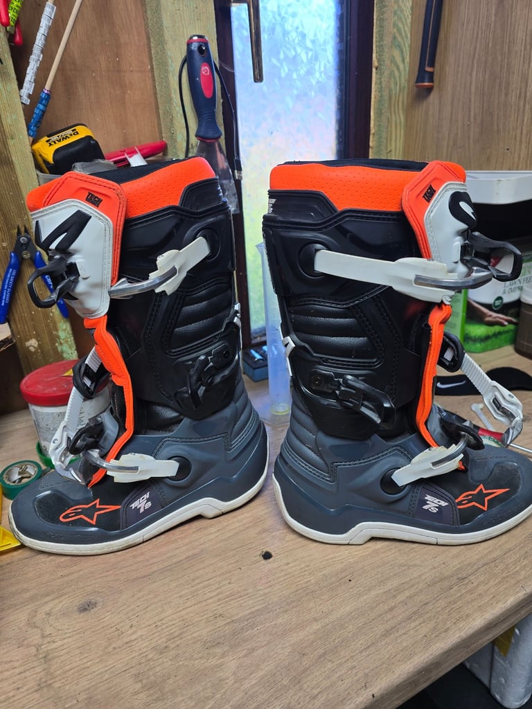 Kids motocross boots size 5us 38euro